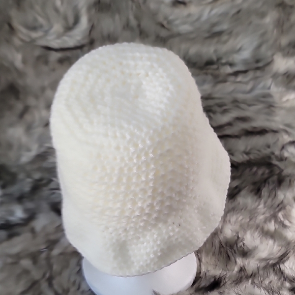 Chic Cream Crochet Bucket Hat - Picture 8 of 15